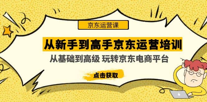 从新手到高手京东运营培训：从基础到高级 玩转京东电商平台(无水印)-无忧资源网