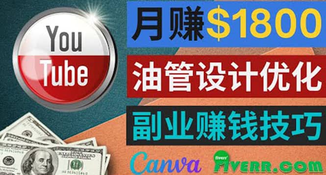 利用在线设计网站Canva，只需1到2个小时，月赚1800美元-无忧资源网