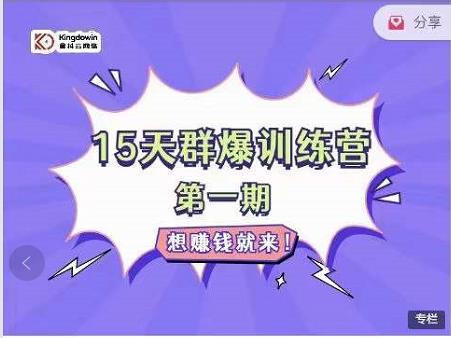金抖云Peter《15天群爆训练营》,破解抖音玄学,群爆心法,起号方式-无忧资源网