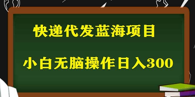 2023最新蓝海快递代发项目，小白零成本照抄-无忧资源网