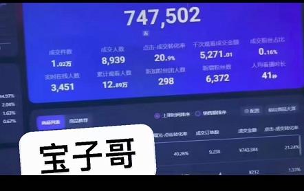 宝子哥无人直播,半无人直播,Obs+伴侣玩法,快速打标签+养鱼-无忧资源网