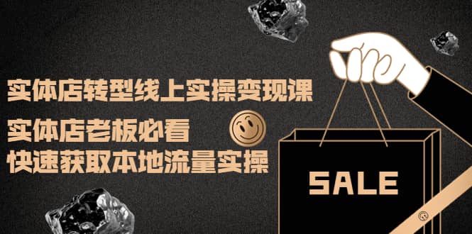 实体店转型线上实操变现课:实体店老板必看,快速获取本地流量实操-无忧资源网