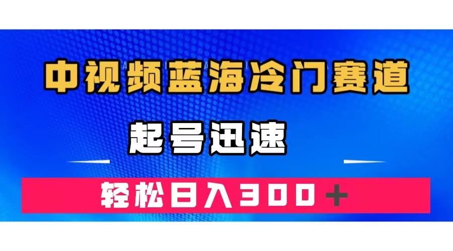 中视频蓝海冷门赛道,韩国视频奇闻解说,起号迅速,日入300+-无忧资源网