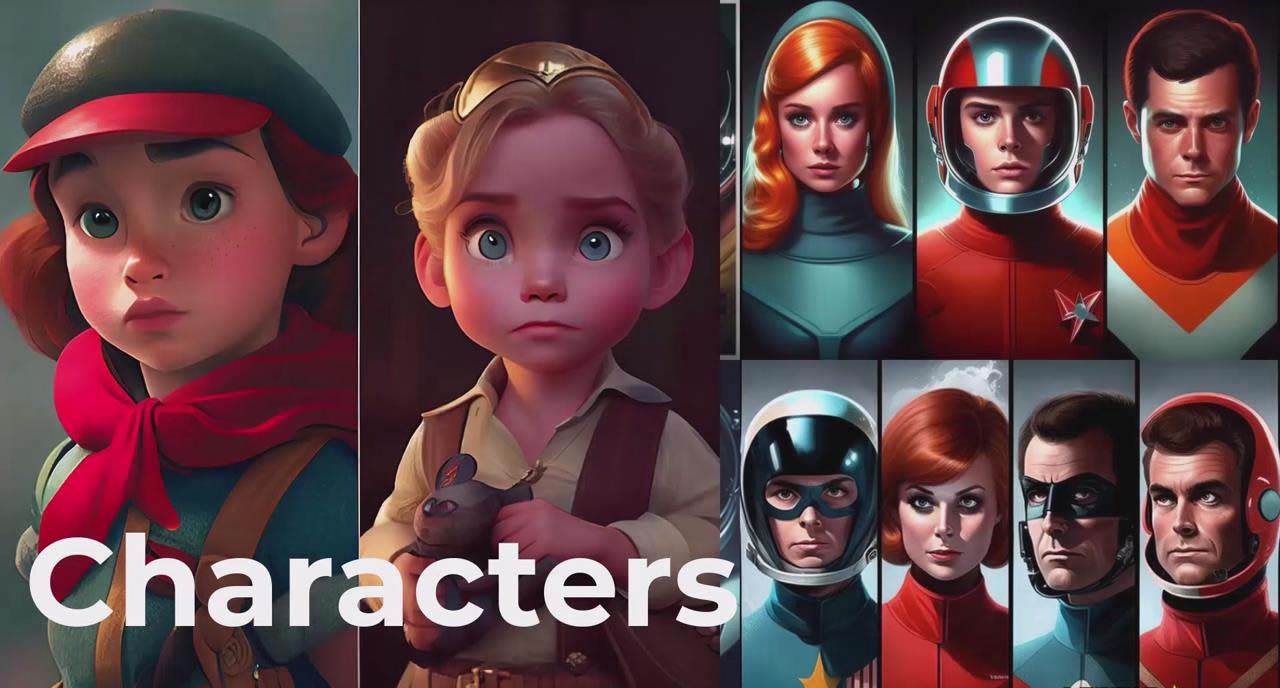 掌握 MidJourney V5 AI + ChatGPT创建一致的角色设计图像-22节课-中英字幕-无忧资源网