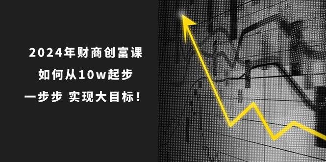 2024年 财商-创富课:如何从10w起步,一步步 实现大目标!-无忧资源网